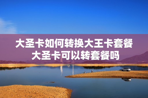 大圣卡如何转换大王卡套餐 大圣卡可以转套餐吗