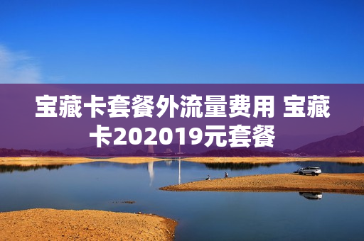 宝藏卡套餐外流量费用 宝藏卡202019元套餐