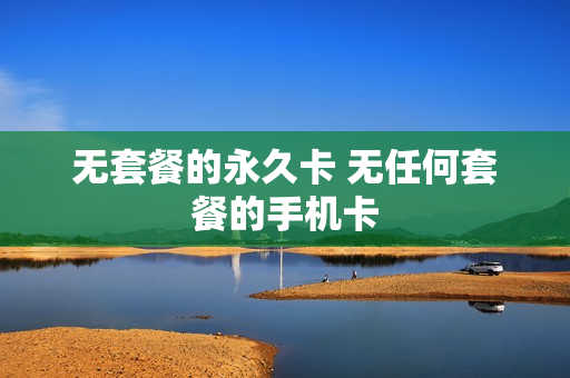 无套餐的永久卡 无任何套餐的手机卡