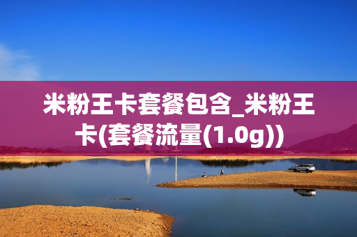 米粉王卡套餐包含_米粉王卡(套餐流量(1.0g))