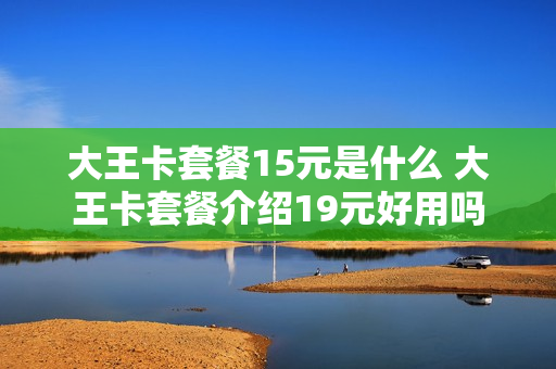 大王卡套餐15元是什么 大王卡套餐介绍19元好用吗