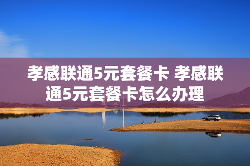 孝感联通5元套餐卡 孝感联通5元套餐卡怎么办理