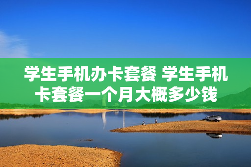 学生手机办卡套餐 学生手机卡套餐一个月大概多少钱