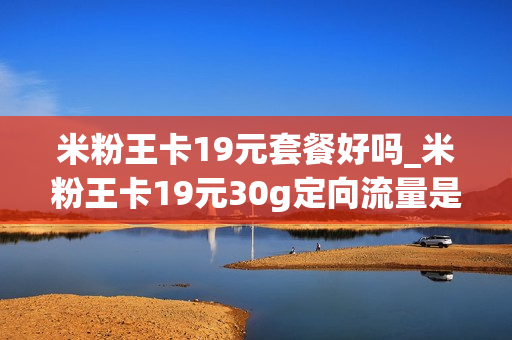 米粉王卡19元套餐好吗_米粉王卡19元30g定向流量是那些软件