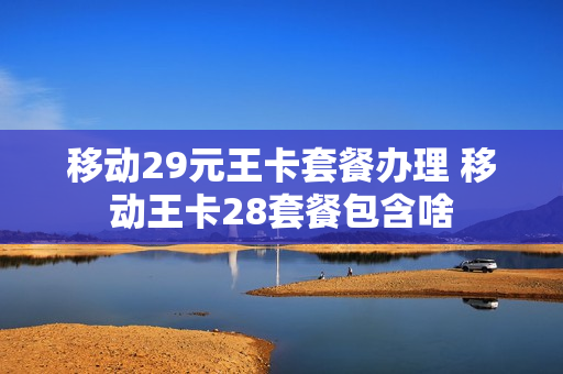 移动29元王卡套餐办理 移动王卡28套餐包含啥