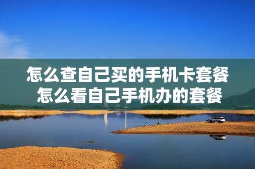 怎么查自己买的手机卡套餐 怎么看自己手机办的套餐