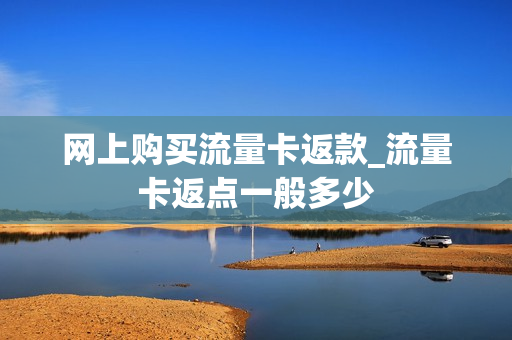 网上购买流量卡返款_流量卡返点一般多少