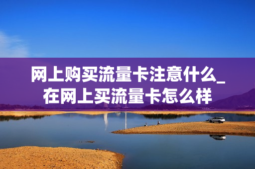 网上购买流量卡注意什么_在网上买流量卡怎么样