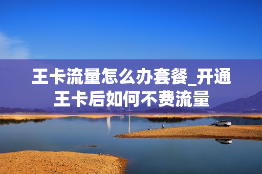 王卡流量怎么办套餐_开通王卡后如何不费流量