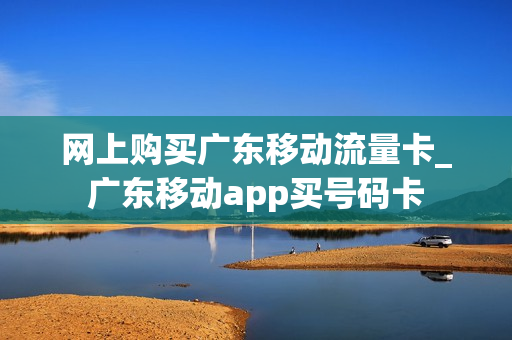 网上购买广东移动流量卡_广东移动app买号码卡