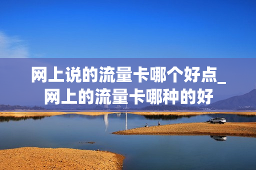 网上说的流量卡哪个好点_网上的流量卡哪种的好