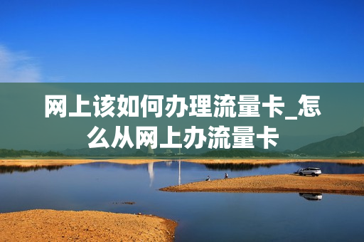 网上该如何办理流量卡_怎么从网上办流量卡