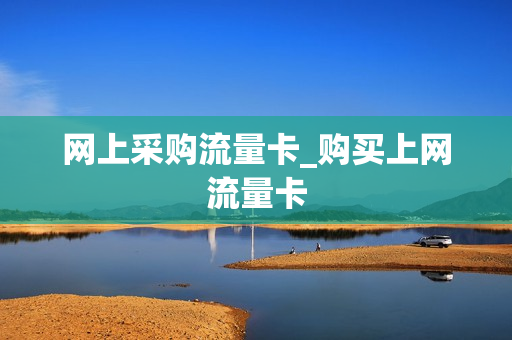 网上采购流量卡_购买上网流量卡