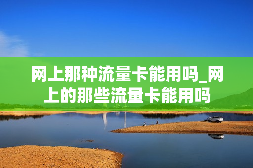 网上那种流量卡能用吗_网上的那些流量卡能用吗