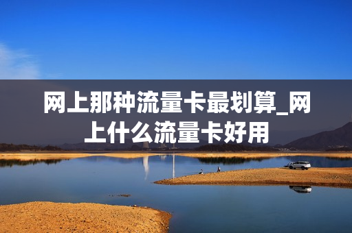 网上那种流量卡最划算_网上什么流量卡好用