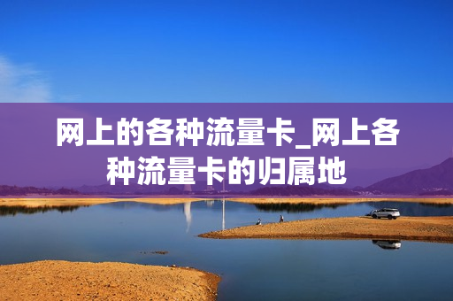 网上的各种流量卡_网上各种流量卡的归属地