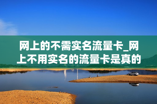 网上的不需实名流量卡_网上不用实名的流量卡是真的吗
