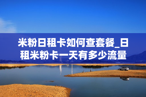米粉日租卡如何查套餐_日租米粉卡一天有多少流量