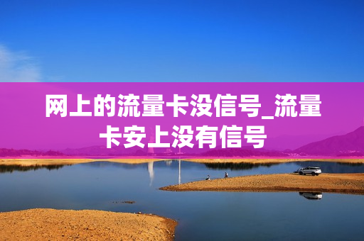 网上的流量卡没信号_流量卡安上没有信号