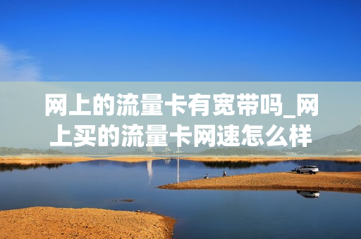 网上的流量卡有宽带吗_网上买的流量卡网速怎么样
