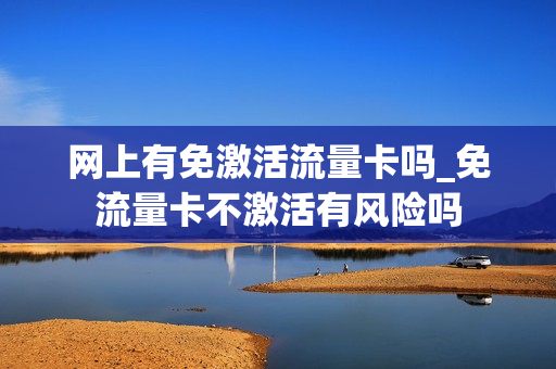 网上有免激活流量卡吗_免流量卡不激活有风险吗