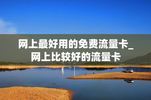 网上最好用的免费流量卡_网上比较好的流量卡