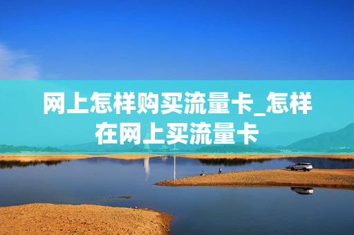 网上怎样购买流量卡_怎样在网上买流量卡