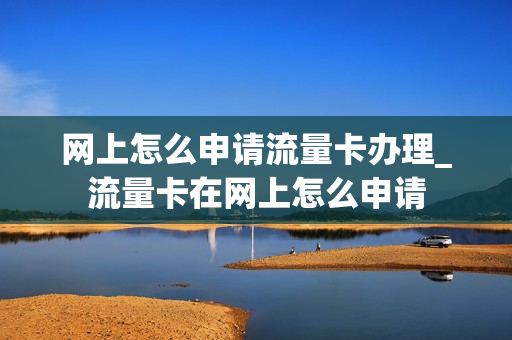 网上怎么申请流量卡办理_流量卡在网上怎么申请