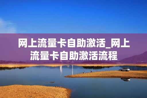 网上流量卡自助激活_网上流量卡自助激活流程