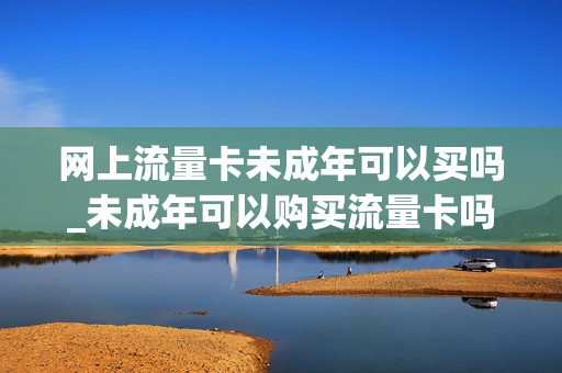 网上流量卡未成年可以买吗_未成年可以购买流量卡吗