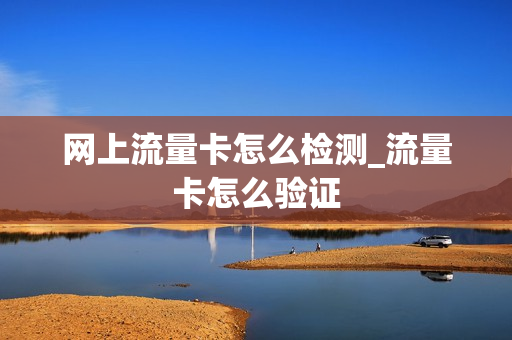 网上流量卡怎么检测_流量卡怎么验证