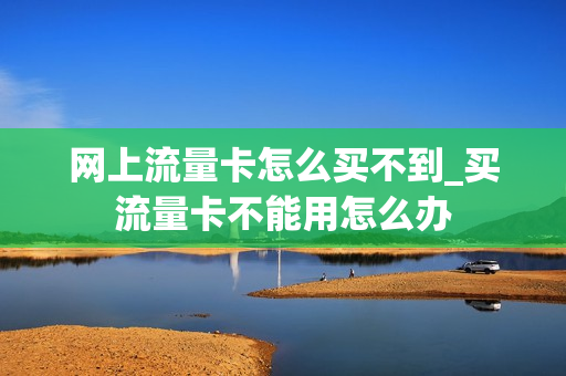 网上流量卡怎么买不到_买流量卡不能用怎么办
