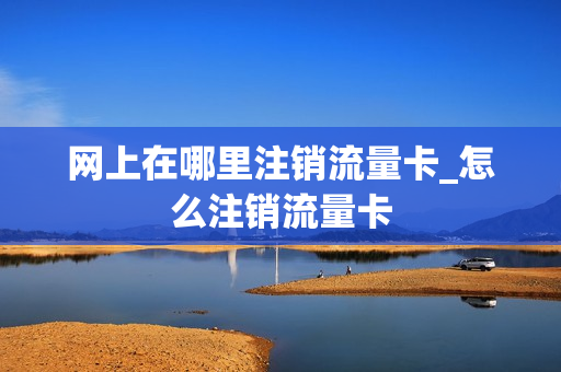 网上在哪里注销流量卡_怎么注销流量卡