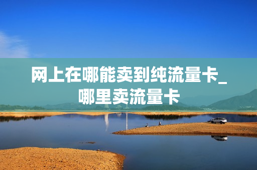 网上在哪能卖到纯流量卡_哪里卖流量卡