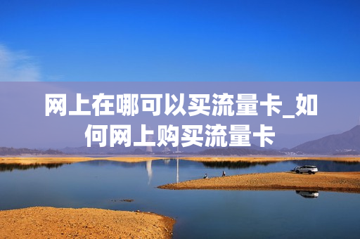 网上在哪可以买流量卡_如何网上购买流量卡
