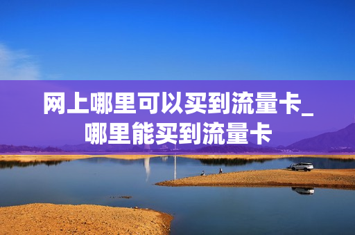 网上哪里可以买到流量卡_哪里能买到流量卡