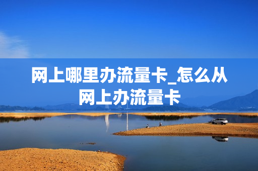 网上哪里办流量卡_怎么从网上办流量卡