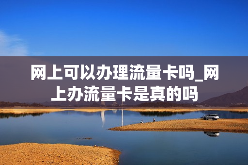 网上可以办理流量卡吗_网上办流量卡是真的吗