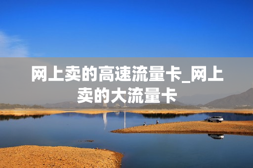 网上卖的高速流量卡_网上卖的大流量卡