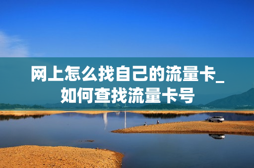 网上怎么找自己的流量卡_如何查找流量卡号