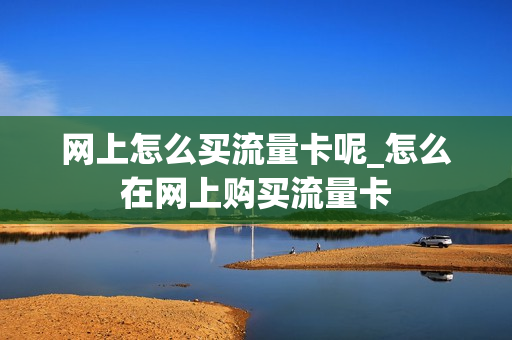 网上怎么买流量卡呢_怎么在网上购买流量卡