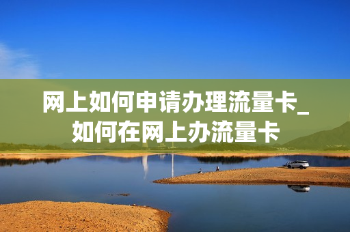 网上如何申请办理流量卡_如何在网上办流量卡