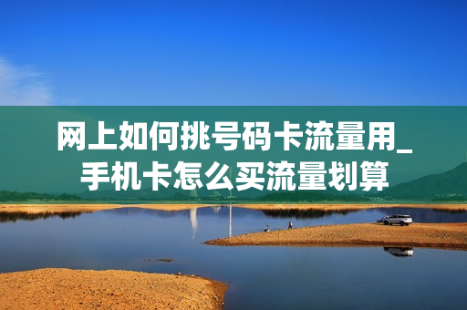 网上如何挑号码卡流量用_手机卡怎么买流量划算