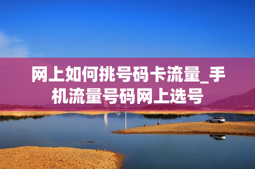 网上如何挑号码卡流量_手机流量号码网上选号
