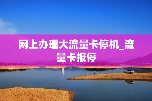 网上办理大流量卡停机_流量卡报停