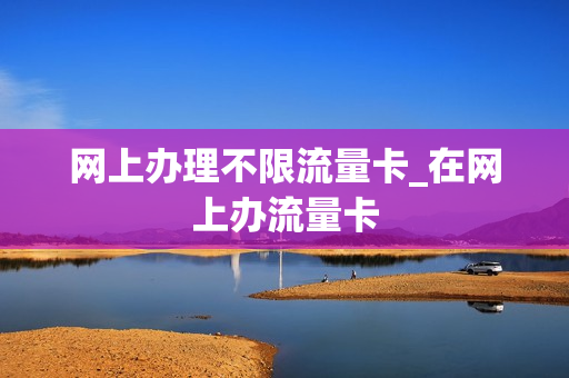 网上办理不限流量卡_在网上办流量卡