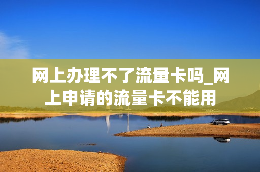 网上办理不了流量卡吗_网上申请的流量卡不能用