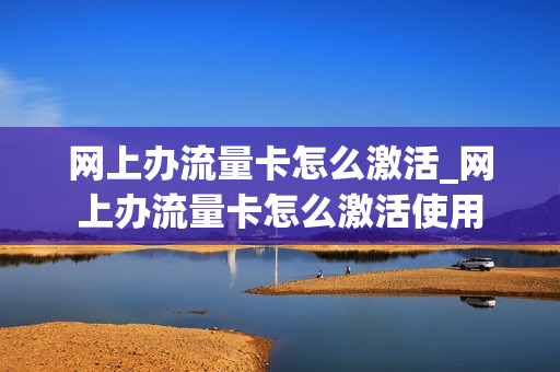 网上办流量卡怎么激活_网上办流量卡怎么激活使用