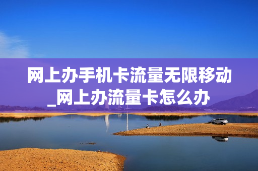 网上办手机卡流量无限移动_网上办流量卡怎么办