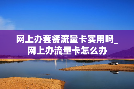 网上办套餐流量卡实用吗_网上办流量卡怎么办